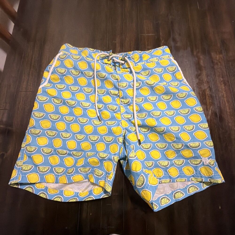 Beach Bros Swim Trunks Board Shorts Men's Medium Pockets 6”